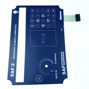 Teclado de membrana de superposición gráfica de pantalla táctil de fabricante con conector - Product Image 6