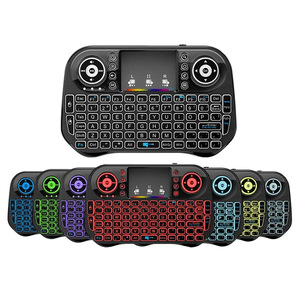 I10 Mini Keyboard 2,4G Panel táctil inalámbrico con retroiluminación de 7 colores Air Remote 2,4G teclado - Product Image 2