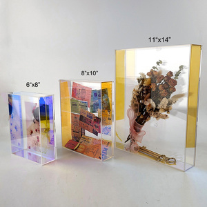 Transparent Acrylic <strong>Deep</strong> Shadow <strong>Boxes</strong> <strong>Display</strong> Cases <strong>Frame</strong> for Wall Mount and Tabletop - Product Image 2