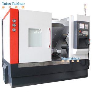 Torno CNC de cama inclinada de China TCK40 con eje C - Product Image 3