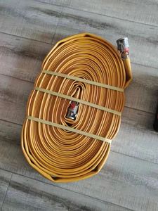 Đỏ NBR cao su/EPDM bao phủ layflat chữa cháy Marine Hose với nhôm cxe loại Nam Nữ nhanh chóng camlocks khớp nối 16bar - Product Image 4