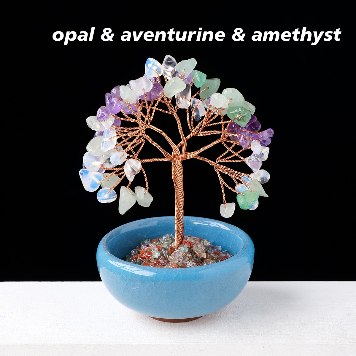Opal&Aventurine&Amethyst