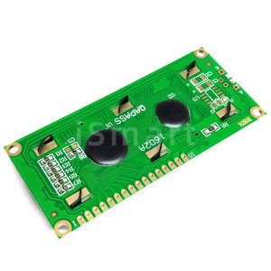 1 STÜCK LCD1602 1602 Modul Blauer grüner Bildschirm 16x2 Zeichen LCD-Anzeige modul Blaues Schwarzlicht - Product Image 6