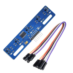RNSbot MH-ET LIVE 5-Kanal-Infrarot-Reflektorsensor TCRT5000 KIT 5-Wege/Straße IR Photo elektrischer Schalter Barrier Line Track Module