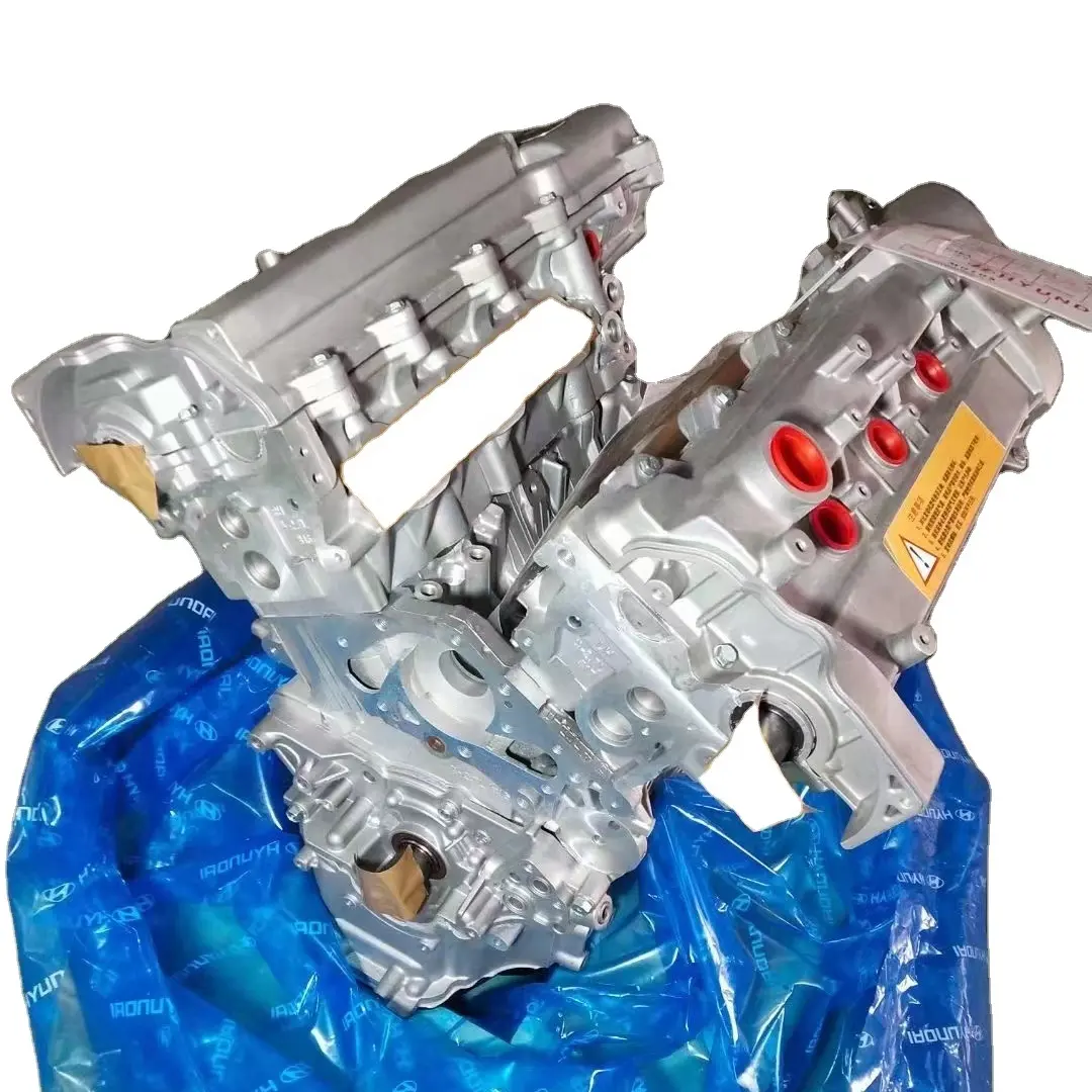 공장 원래 도매 자동차 엔진 어셈블리 G6BA 6 실린더 2.7L 147KW 200Hp 현대 기아 산타페 오래된 롱 블록 엔진
