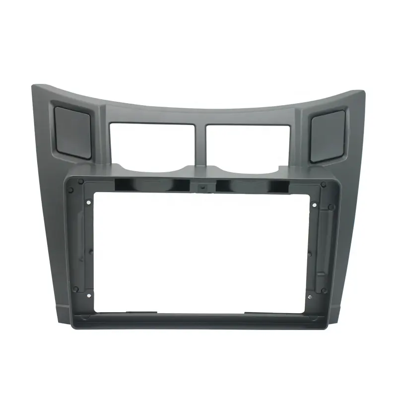 Panneau de Radio de cadre de Navigation de commande centrale de voiture de 9 pouces pour Toyota Yaris/Vitz/Platz 2005 -2011