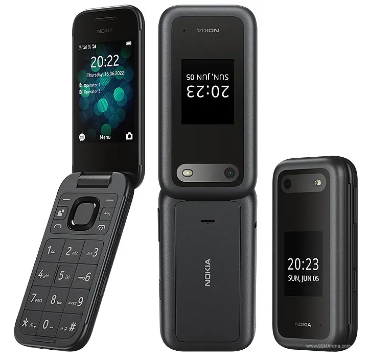 Thứ Hai Tay Điện Thoại Di Động Cho Nokia 2660 2720 Lật Thứ Hai Tay Điện Thoại Di Động 2G Nhà Máy Bán Buôn Giá Rẻ Giá Chất Lượng Cao Điện Thoại Cũ