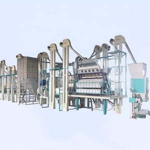 精米機用精米機乾燥処理プラント精米機振動スクリーン付き中国 - Product Image 4