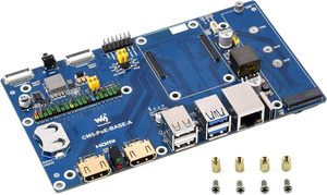 Aismartlink Raspberry Pi Compute modulo 5 IO Board con funzione PoE, per tutte le varianti di CM5 - Product Image 5