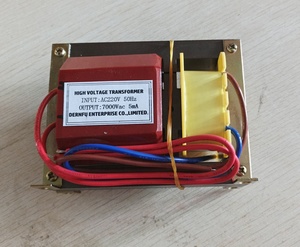 Trasformatore ad alta tensione potenza 35VA tensione di ingresso 220V frequenza 50Hz tensione di uscita 7000V corrente di uscita 5mA - Product Image 2