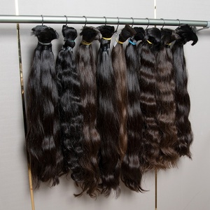 Örgü manikür hizalanmış bir donör rus toptan insan saçı en iyi kalite için işlenmemiş çift çekilmiş saç ekleme - Product Image 4
