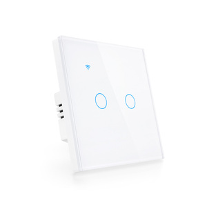 Wholesale EU Standard Smart Life APP <strong>Control</strong> 2CH EU Tuya Wifi Smart Home Wall Touch Switch for Home <strong>Automation</strong> <strong>System</strong> PST-TY-E2 - Product Image 6