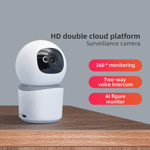 App hareket sensörü algılama ile gece görüşlü güvenlik kamerası güvenlik ev köpek Pet monitör ile 2K 3MP kapalı kamera - Product Image 4