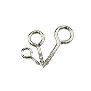 <strong>Screws</strong> Threaded Stainless Shape Self Tapping Hanger M6 M10 <strong>M5</strong> M12 M4 M2 <strong>1</strong>/4 Inch Custom Bent Hook <strong>Screw</strong> - Product Image 4