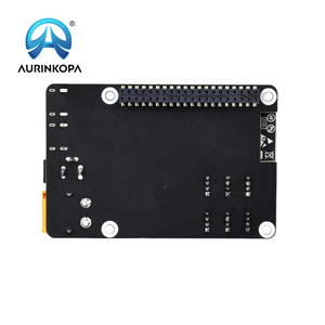La scheda Driver del servomotore ad azionamento diretto (B) integra ESP32 e il circuito di controllo 2.4G WiFi per il motore del mozzo DDSM400 e il lampone Pi 5/4B