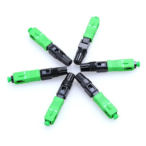 Conector rápido de fibra óptica APC de 55mm, superventas, precio de fábrica de 0,3 dB para cables de comunicación de alta calidad