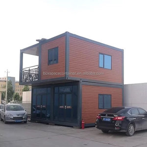 BOX SPACE Sitio de construcción Contenedor Oficina Sala de estar Contenedor residencial apartamento Casa modular prefabricada asequible - Product Image 1