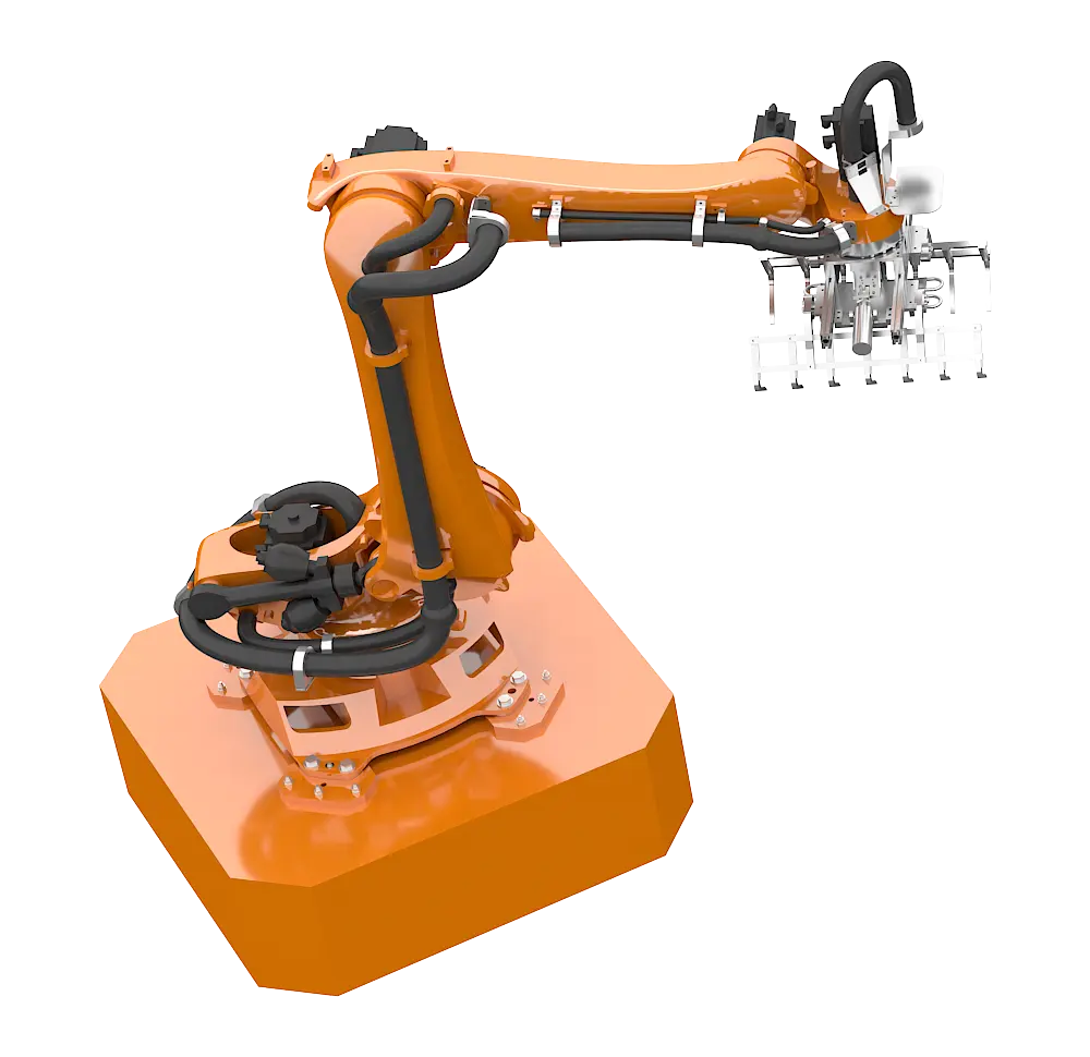 Kuka Manipulator Túi Tự Động Carton Robot Arm Palletizer AGV Máy