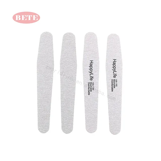BETE NF-10 Profissional Personalizado Durável Manicure Nail Art Ferramentas Custom Print Grit 100 180 Lixa Arquivo De Unhas