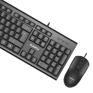 Teclado y ratón con cable USB para ordenador portátil o de escritorio, conjunto de teclado y ratón KAKU/KAKUSIGA populares, gran oferta - Product Image 1