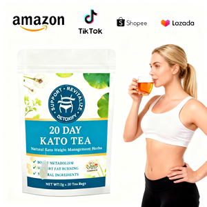 Thé keto Pour Booster Le métabolisme ET dé<span class=keywords><strong>tox</strong></span> bruleur de graisse <span class=keywords><strong>v</strong></span>égétalien sức khỏe các loại thảo mộc hữu cơ tự nhiên - Product Image 1