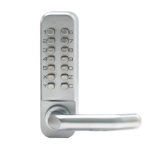 Wasserdichtes digitales Code Keyless-Haustür schloss mit mechanischer Tastatur Druckknopf Passwort Türschloss - Product Image 1