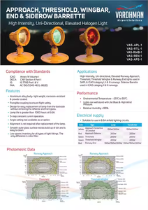 ฐาน AR111ไฟ LED สำหรับสิ่งกีดขวางการบินยกระดับทิศทางเดียว6.6A มาตรฐานการเตือนฮาโลเจน - Product Image 6