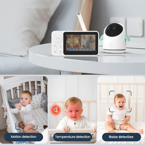 1080p Baby <strong>Monitor</strong> Video <strong>System</strong> with <strong>Intercom</strong> for Nursery Gender-Neutral <strong>Camera</strong> - Product Image 5