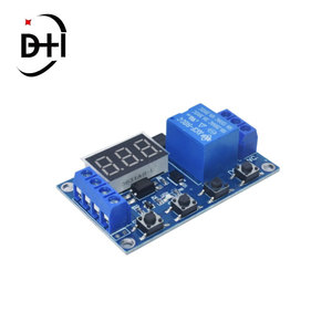 Modulo relè 6-30V interruttore Trigger Time Delay Circuit Timer Cycle Trigger regolabile OFF / ON Switch ciclo di temporizzazione per Arduino