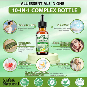 Private label GLP-1 Supplement Liquid Drops GLP-1 <strong>Support</strong> for Metabolic Gut &amp; Digestive Health Immune &amp; Energy <strong>Support</strong> - Product Image 6