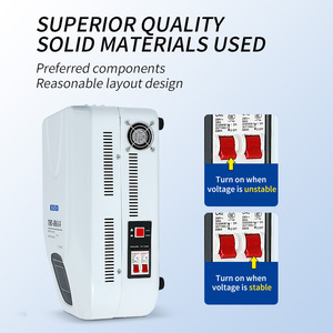 ביצועים גבוהים 5kva/10kva קיר רכוב מתח עבור מזגנים-<span class=keywords><strong>220v</strong></span>/110v, ממסר/סוג סרוו
