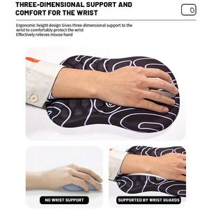 Alfombrilla de escritorio para teclado de mesa, alfombrilla de silicona para Gamer, alfombrilla de ratón de espuma viscoelástica para PC, alfombrilla de ratón para juegos, Anime para ordenador portátil, oficina y hogar - Product Image 4