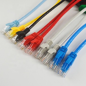 Rj45 konnektör Pvc ceket Cat6 yama kablosu bilgisayar ağ kablosu kapalı 1M 2M 3m CE beyaz kedi 8 Ethernet kablosu - Product Image 6