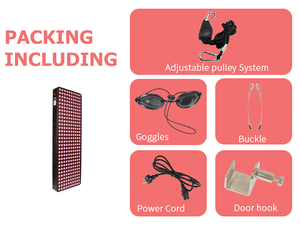 Lampu terapi terapi seluruh tubuh besar, lampu merah desain baru, Panel berdiri, lampu merah, lampu terapi fisik dengan colokan AS - Product Image 6