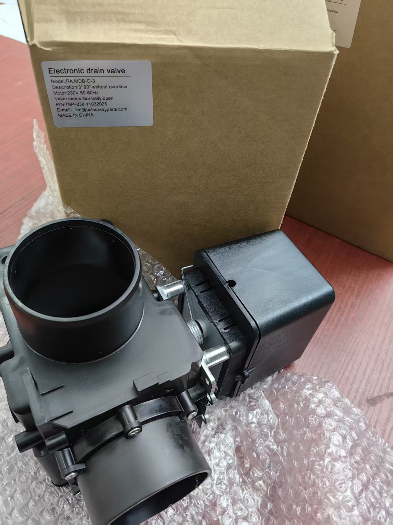 black 3inch90° without overflow NC 220v