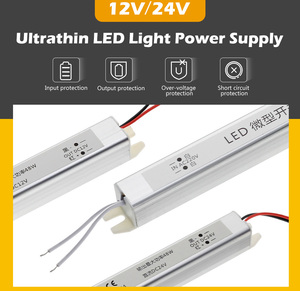 <strong>LED</strong> Driver 12V 1.5A 2A 3A 4A 5A Ultrathin Switching Power Supply Lighting Transformer 18W 24W 36W 48W 60W <strong>LED</strong> Strip Light Box - Product Image 2