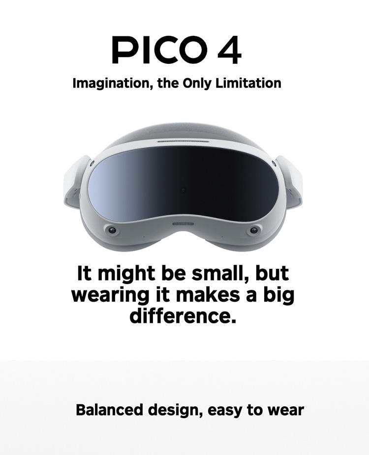 Pico VR Headset Immerse in 3D Gaming Metaverse