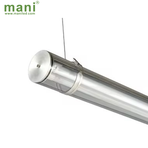 Mani ขายึดไฟ LED ติดแขนปรับได้, ° หมุนได้120เบาสำหรับห้องทำงาน/ทางเดิน/ชั้นวางของ IP67และ IK10สำหรับคลังสินค้า/สำนักงาน/ที่จอดรถ - Product Image 1