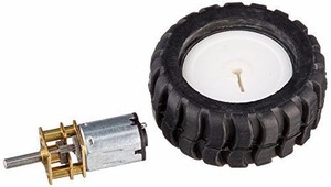 FT-N20-W N20 Motor Wheel 3mm D Shafts with 2.36 Tire in Diameter for <strong>Coding</strong>, Robotics, <strong>and</strong> STEM <strong>Programs</strong> for Schools