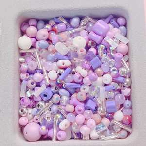 160件15g混装尺寸彩色玻璃种子珠DIY手链珠饰品制作配件 - Product Image 3