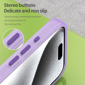 เคสโทรศัพท์แม่เหล็กผิวสัมผัสคุณภาพสูงระดับบางกันกระแทกสำหรับ iPhone 16 15 14 Pro - Product Image 6