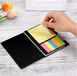 Promotional Customized Design Spiral <strong>Notebook</strong> <strong>With</strong> Pen Sticky <strong>Notes</strong> <strong>Index</strong> Posted It Kawaii Sticky <strong>Notes</strong> Design - Product Image 3