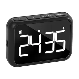 Wiederauf ladbare große LED-Anzeige Elektronische Timer-Erinnerung Wecker Küche Backen Countdown-Timer - Product Image 1