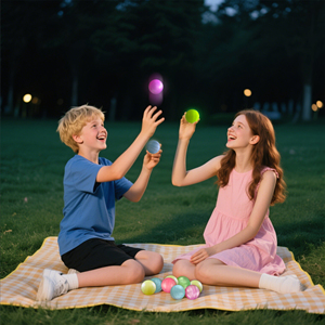 Biểu tượng tùy chỉnh 45mm cao su nảy bóng với đèn LED các nhà sản xuất ánh sáng lên bóng bị trả lại trong suốt nhấp nháy nảy bóng - Product Image 3