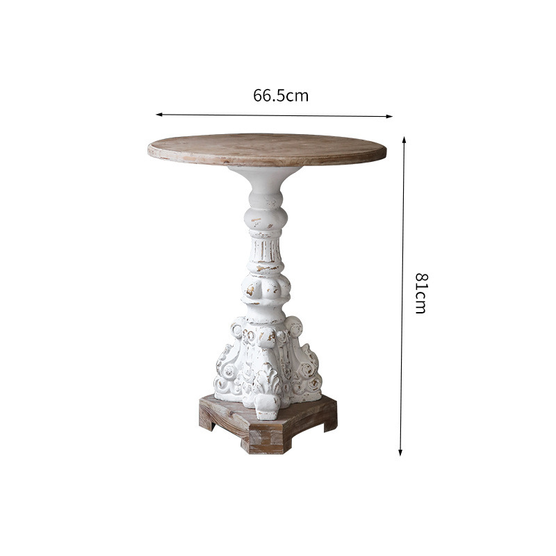 Carved table A122 (Not in stock, minimum order 50 pieces)