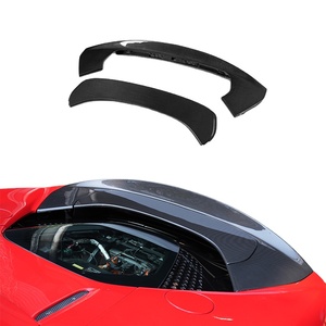 สปอยเลอร์ท้ายรถสปอยเลอร์หลังกระโปรงข้างคานาร์ดด้านหน้าสปอยเลอร์หลังสำหรับ SF90เฟอร์รารีแบบแห้งสไตล์ OEM - Product Image 1