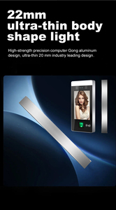 Cámara de reconocimiento facial AI dinámica 5 pulgadas 4G WiFi Máquina de asistencia de tiempo facial Terminal de control de acceso con función impermeable - Product Image 3