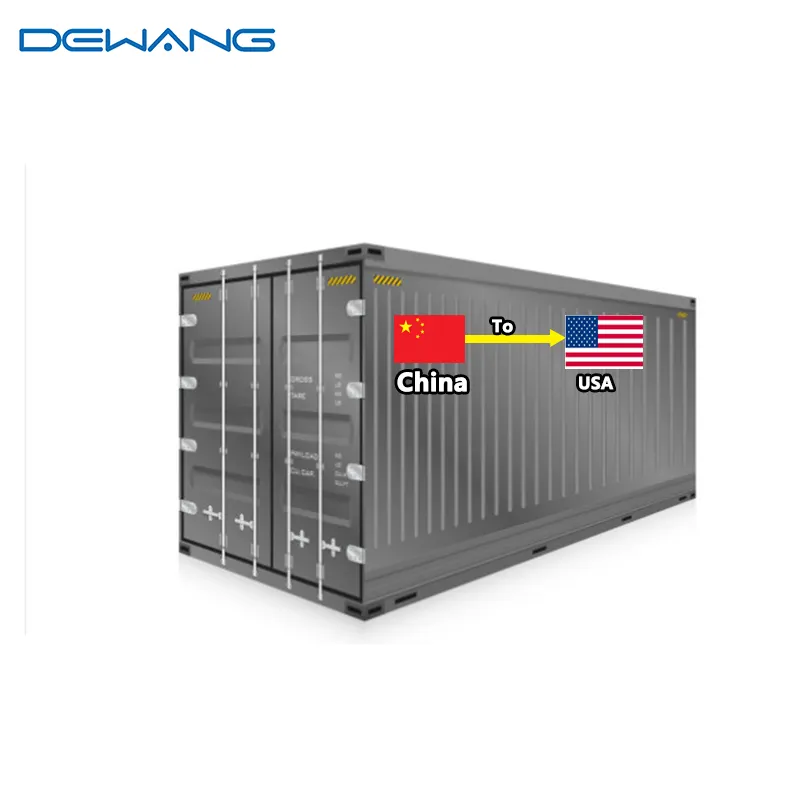 Agente Aduanero de EE. UU. Transporte marítimo de carga puerta a puerta Agente de envío Servicio rentable de China a EE. UU.