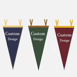 Logotipo personalizado precio bajo colorido Arco Iris colgante triángulo banderín cuerda banderín bandera para decoración de fiesta - Product Image 4