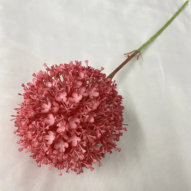 Многоцветный Розовый Красный искусственный цветок в современном стиле свадебное украшение шар